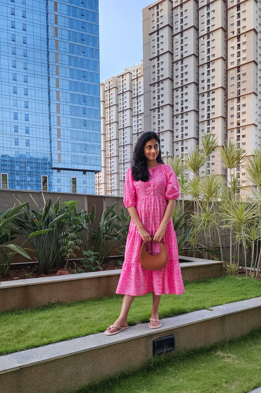 Pink barbie HUE dress