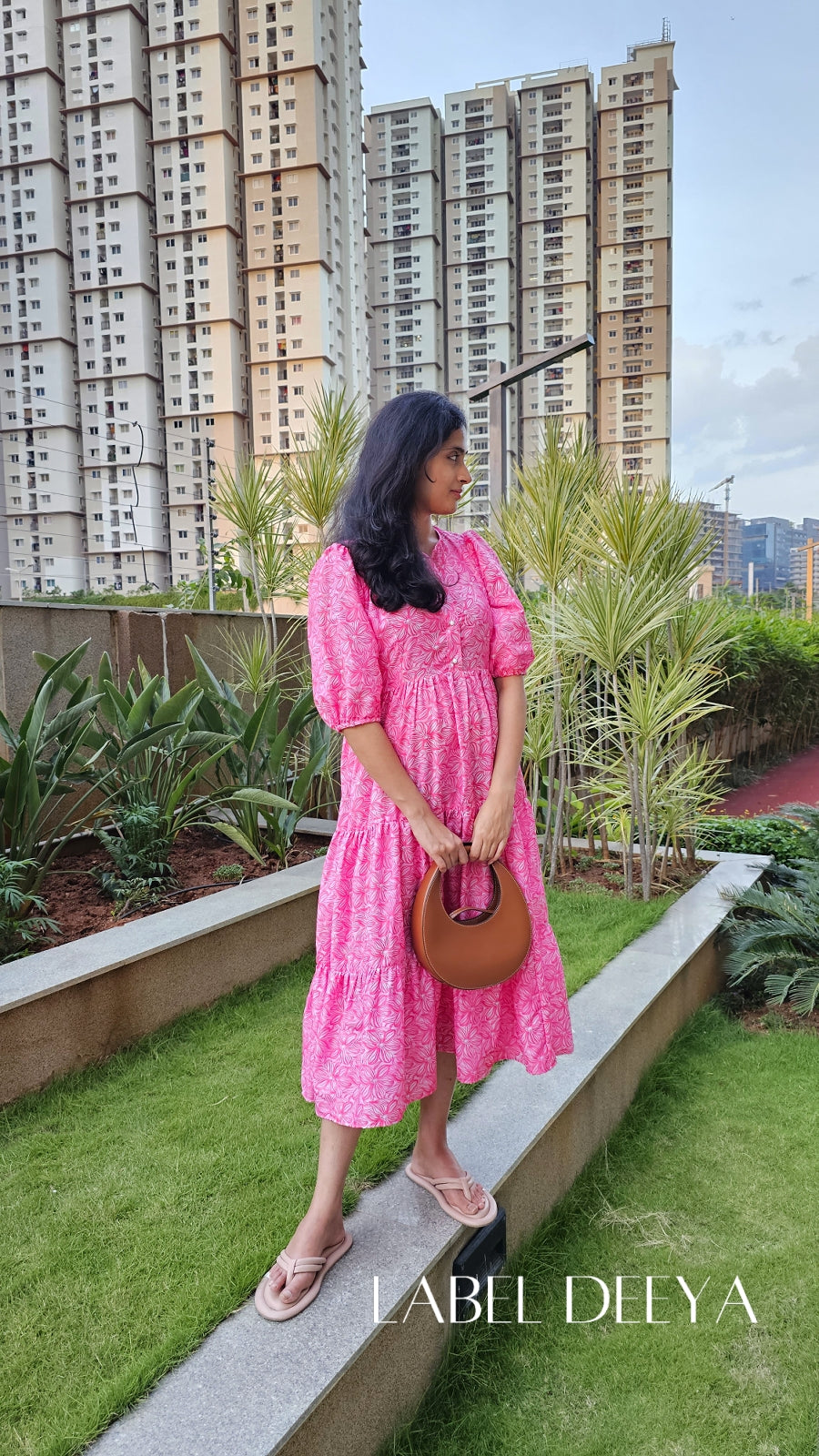Pink barbie HUE dress