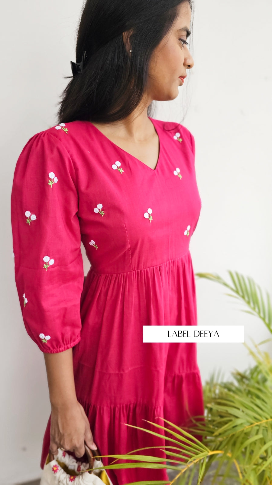 The pretty pink dress