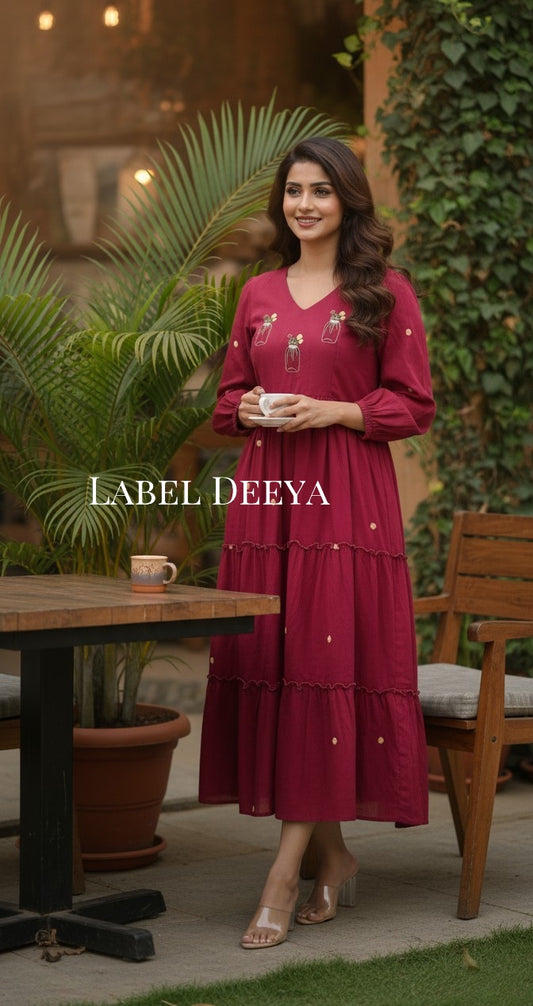 Sutra Wine Tumbler Dress