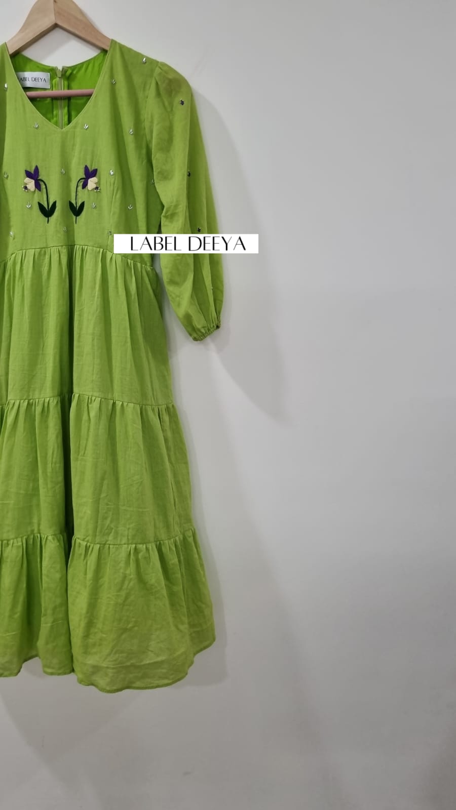Sutra Two flower Dress