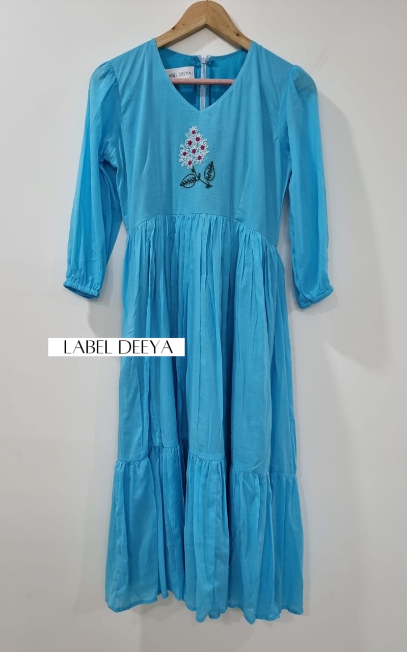 Sutra Poet Sleeve Dress
