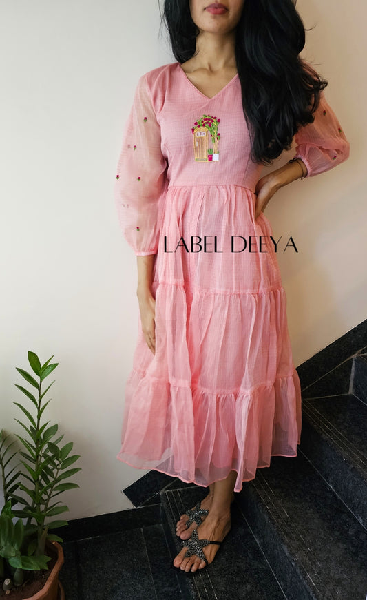 BLOSSOMY PEACH PINK
