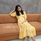 Yellow Creeper HUE Dress