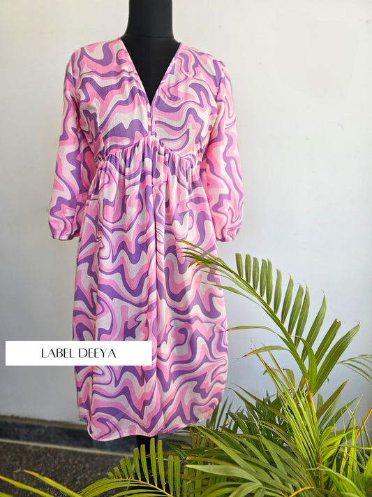 Pink abstract elegance