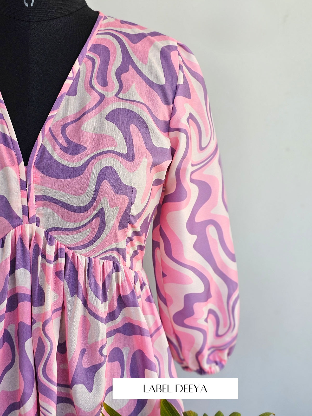 Pink abstract elegance