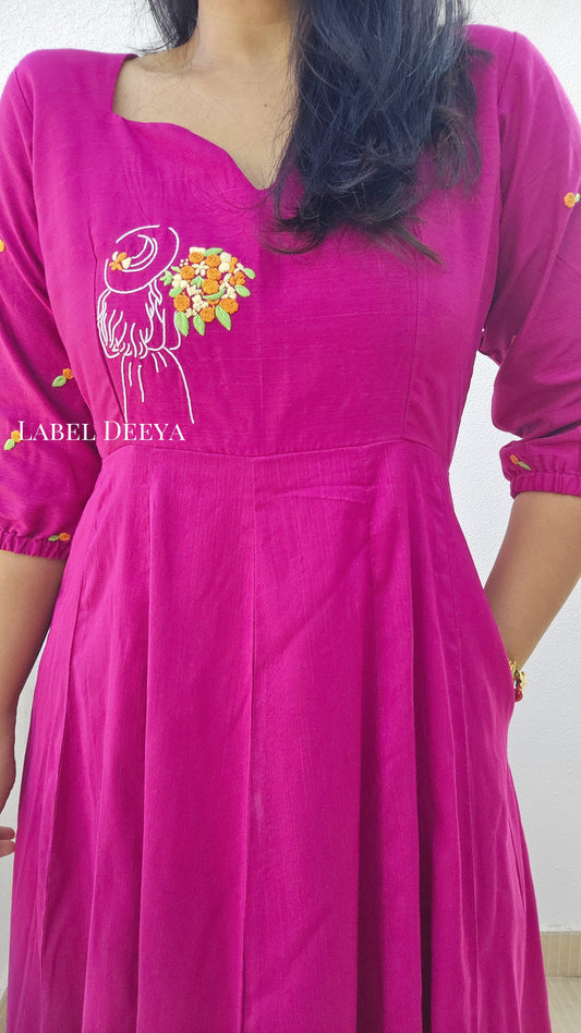 Bouquet in the hand - "IN HER OWN TIME" COLLECTION