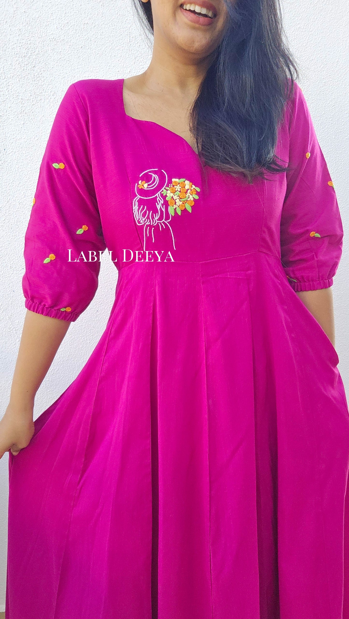 Bouquet in the hand - "IN HER OWN TIME" COLLECTION