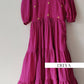 Sutra Yellow flower mul dress