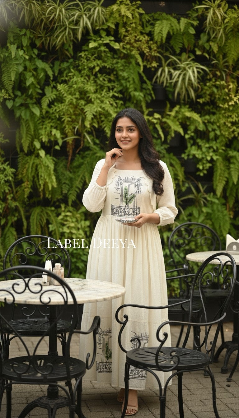 Chanderi dreams in bloom🌴