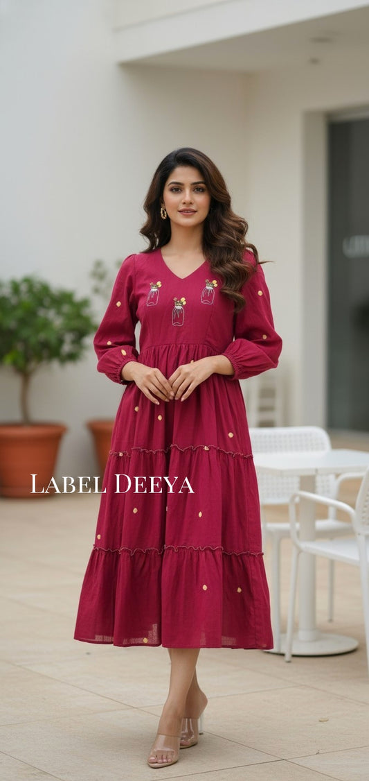 Sutra Wine Tumbler Dress