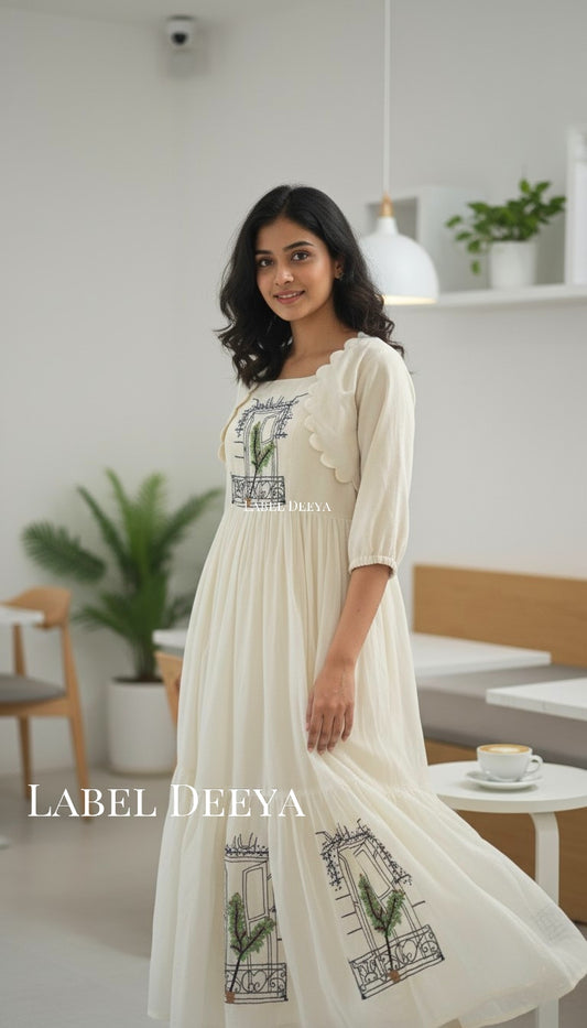 Chanderi dreams in bloom🌴