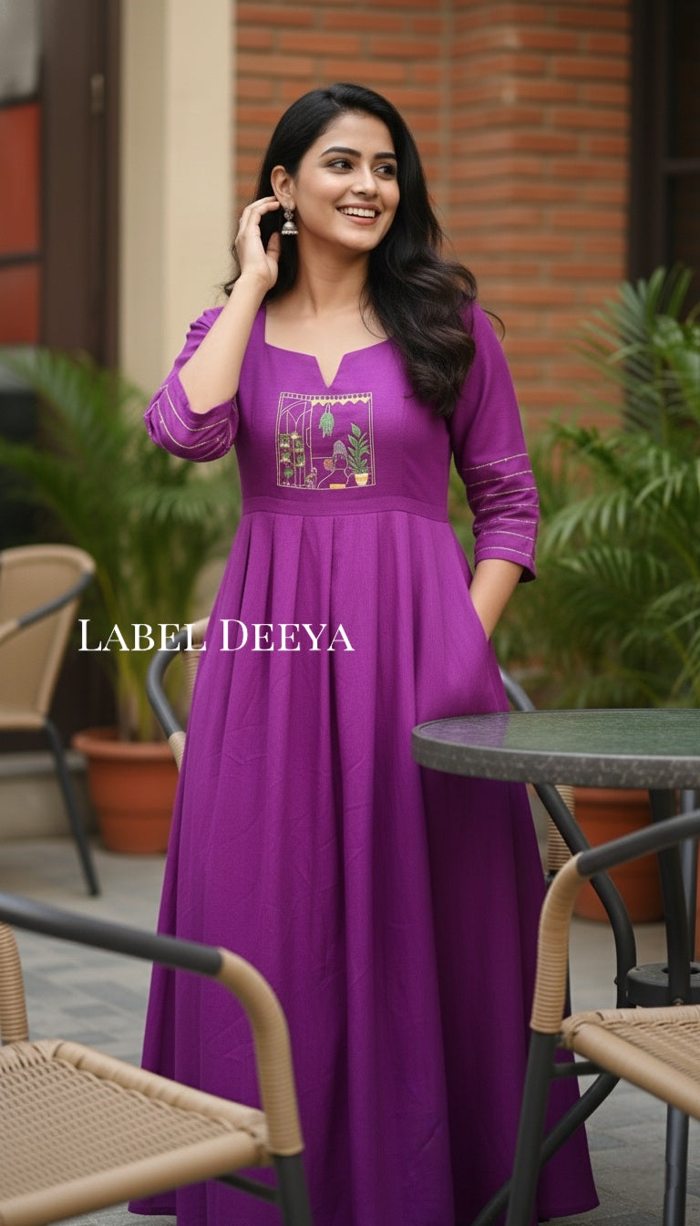 By the window garden - "IN HER TIME" COLLECTION