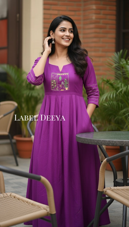 By the window garden - "IN HER TIME" COLLECTION