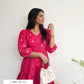 The pretty pink dress