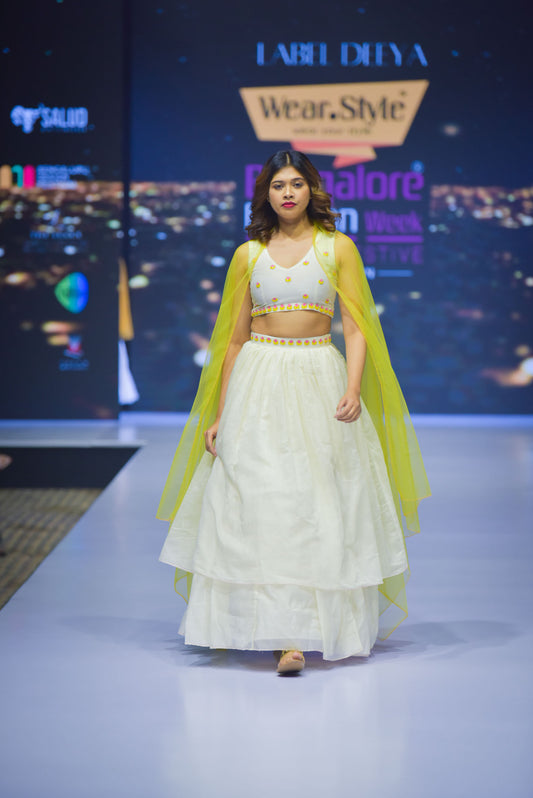 Sukshma double layered Lehenga