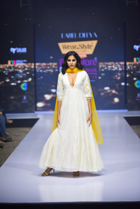 Sukshma Orange Dress
