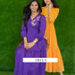 Sutra Orange Knot Dress