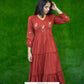Sutra Brown Tumbler Dress