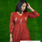 Sutra Brown Tumbler Dress