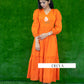 Sutra Poet Sleeve Dress
