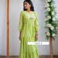 Sutra Sunflower Green Dress