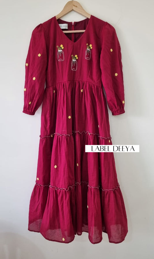 Sutra Wine Tumbler Dress